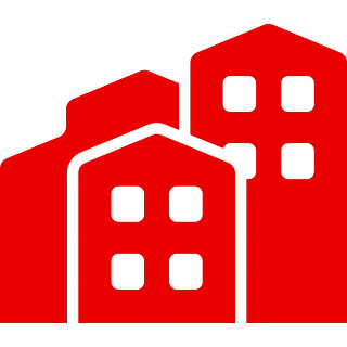 Ikon - Tre hus